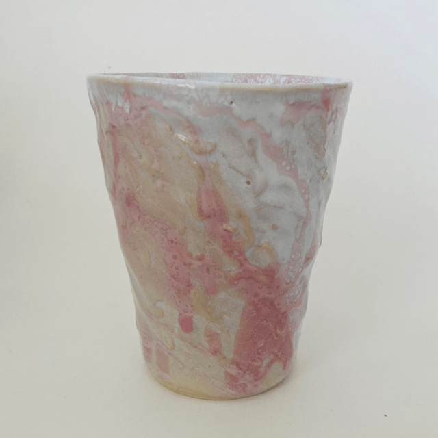 Verre « octobre rose »