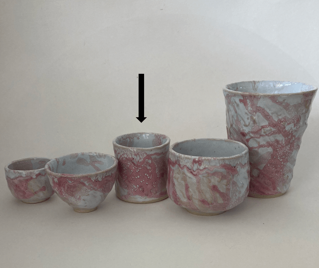 Tasse à espresso « octobre rose »