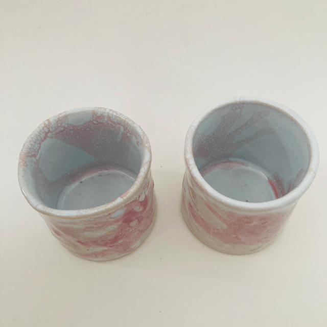 Tasse à espresso « octobre rose »