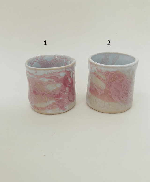 Tasse à espresso « octobre rose »