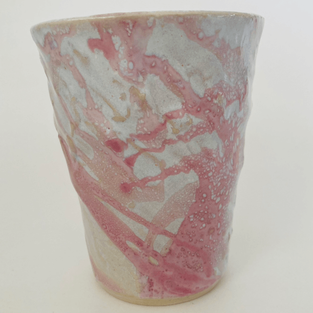 Verre « octobre rose »