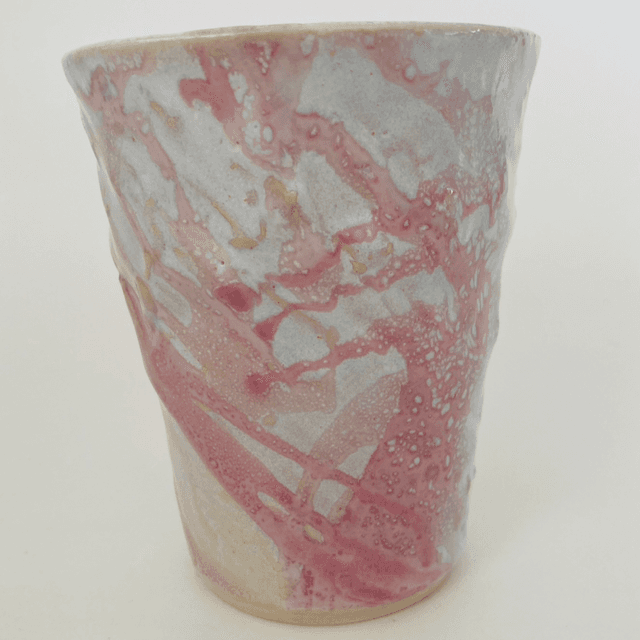 Verre « octobre rose »